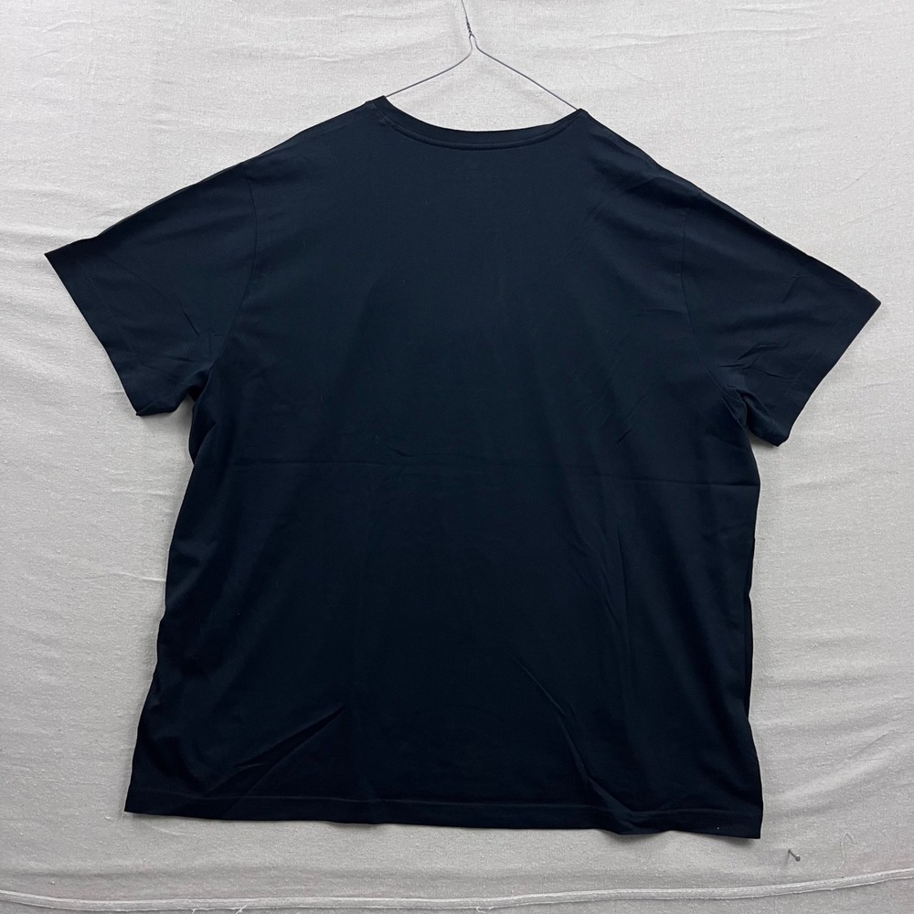 Psycho Bunny T-Shirt Mens 4XL Black Reflective Box Logo Pima Cotton Short Sleeve - Picture 2 of 7